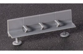 LK-29 Modern Platform Seating x 12 OO Scale